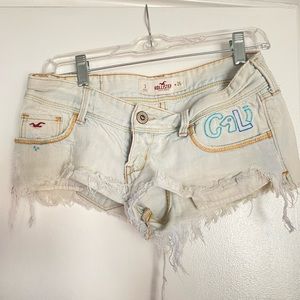 Hollister Size 3 Light Blue Shorts